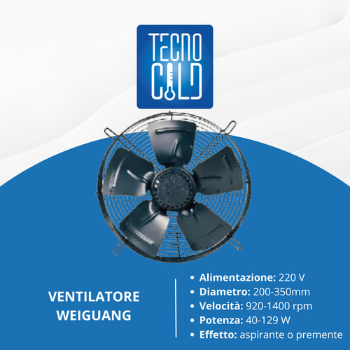 Ventilatore assiale con - assiale,
