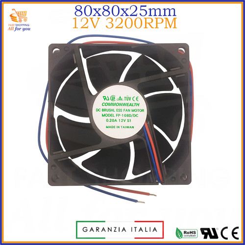 Ventola raffreddamento 12v - di,