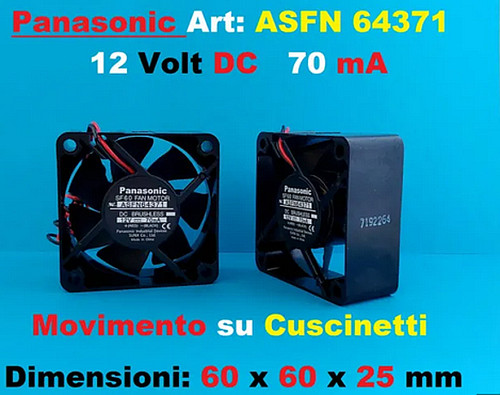 Ventola raffreddamento assiale - ventola,
